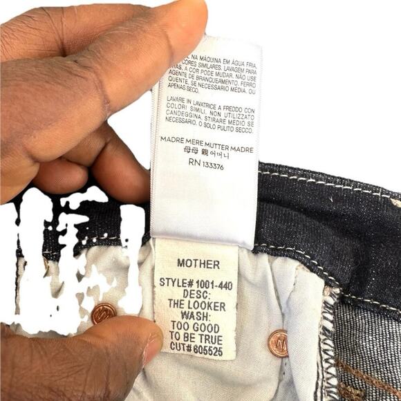 MOTHER The Looker Jeans In Too Good To Be True Women’s Size 29 - Picture 12 of 17
